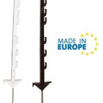 Picchetto Di Messa A Terra In Plastica Gallagher H 0,75 M Colore Terra Per Recinzioni Elettriche Confezione 10 Pz.