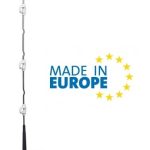 Picchetto Di Messa A Terra Multi Filo Pigtail Bianco Gallagher H 1,10 M Per Recinzioni Elettriche Confezione 10 Pz.