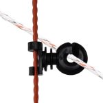 Isolatore Per Picchetto Arancione Gallagher Per Recinzioni Elettriche Confezione 10 Pz.