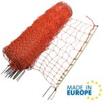 Euronetz Rete Per Pollame Arancio 112/2-15/V-50 M Gallagher Per Recinzioni Elettriche