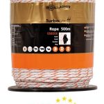 Corda Turboline Colore Bianco Lunghezza 500 M Gallagher Per Recinzioni Elettriche