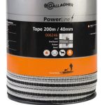 Nastro Powerline 40 mm Terra L.200 M Gallagher Per Recinzioni Elettriche