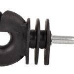 Isolatore Nero Ad Anello Piccolo Vite Per Legno Gallagher Confezione 25 Pz. Per Recinzioni Elettriche