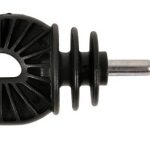 Isolatore Nero Ad Anello Super Vite Per Legno Gallagher Confezione 100 Pz. Per Recinzioni Elettriche