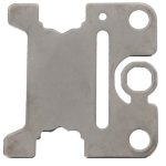 Piastra Isolatore D'angolo Per Fettuccia Turbostar Cavallo Confezione 5 Pz. Gallagher Per Recinzioni Elettriche