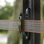 Isolatore Xdi Per Fettuccia Turbostar Gallagher Confezione 20 Pz. Per Recinzioni Elettriche