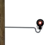 Isolatore Distanziato Curvo Xdi - 18 cm - Gallagher Confezione 100 Pz. Per Recinzioni Elettriche