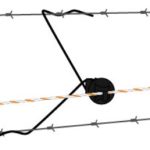 Distanziatore Per Filo 30 cm Nero Confezione 25 Pz. Gallagher Per Recinzioni Elettriche