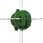 Isolatore Verde Per Picchetto Tondo 8,5/13 mm Gallagher Confezione 20 Pz. Per Recinzioni Elettriche