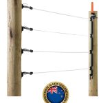 Cancello Elettrificato A 4 Fettucce Bianco 12,5 mm L.6 M Gallagher