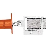 Piastra Connessione Maniglia/Fettuccia Confezione 4 Pz. Gallagher Per Recinzioni Elettriche