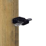 Ancora Per Maniglia 2 Vie Super Nero Confezione 4 Pz. Gallagher Per Recinzioni Elettriche