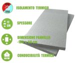 5 Pannelli in EPS con Grafite Certificato CAM 'Polistirene Espanso Sinterizzato' per Isolamento Termico -100x50x12cm
