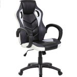 Poltrona Gaming Adulto Las Vegas Nero E Bianco