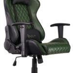 Sedia Ufficio/Gaming NOUA KUI PLUS K7 Verde Militare con Braccioli 2D e Schienale Inclinabile