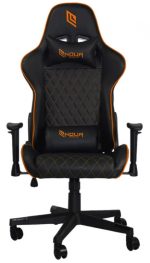 Sedia Ufficio/Gaming NOUA KUI K7 Nero/Arancio con Braccioli 2D e Schienale Inclinabile - immagine 2