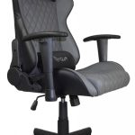 Sedia Ufficio/Gaming NOUA KUI PLUS K7 Grigio con Braccioli 2D e Schienale Inclinabile