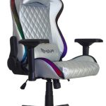 Sedia Ufficio/Gaming NOUA MAO M9 Silver RGB Rainbow con Braccioli 4D e Schienale Reclinabile