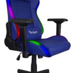 Sedia Ufficio/Gaming NOUA MAO M9 Blu RGB Rainbow con Braccioli 4D e Schienale Reclinabile