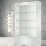Vetrina in Cristalli Temperati con Faretti LED 60 x 40 x 210 cm VE/60