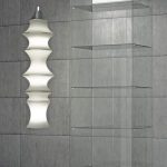 Vetrina In Cristallo Temperato con Faretti LED 120 x 40 x196 cm Q/120