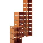 Colonna Multiuso in Legno con 3 tagli 40 x 40 x 77 cm 77/C