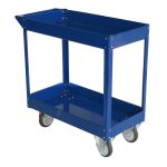 CARRELLO IN ACCIAIO CON DUE PIANI TC4102