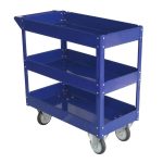 CARRELLO IN ACCIAIO CON TRE PIANI TC4103