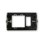 25 Pz- SUPPORTO PRESA SCHUKO+1 MODULO