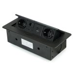 Multipresa per scrivania Grigio