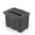 Pattumiera Per Differenziata Ausiliario 5 L Per Cucina, Plastica Grigio Antracite