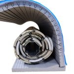 Kit isolamento cassonetto tapparelle avvolgibili Pannelli in EPS CERTIFICATI CAM Polistirene Espanso con Guaina per Isolamento Termico e Acustico - 100cm