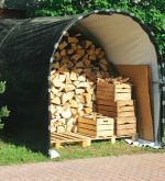 Miniserra MS 4,5x6/1,5 Struttura in Acciaio Zincato Copertura In Polietilene - immagine 3