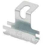 Gancio Unione Ortogonale per Montanti a C 27/48/27 Bordo Schiacciato - Confezione 10 Pezzi