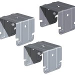 Gancio Unione Ortogonale a Scatto per Montanti a C 27/48/27 Bordo Schiacciato - Confezione 10 Pezzi