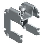 Gancio di Fissaggio su Putrelle con Spessore Massimo di 16 mm - Confezione 10 Pezzi