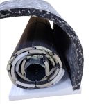 Kit Isolamento Cassonetto Tapparelle Avvolgibili Pannelli in Agglomerato di Resina Espansa ed EPS Bianco per Isolamento Termico/Acustico Cassonetto - Base 100 cm Copertura Avvolgibile 50 cm