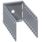 Staffa Registrabile 48X150 mm - Confezione 10 Pezzi