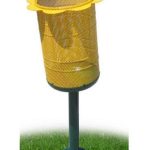 CESTINO PORTARIFIUTI FIORE