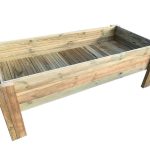 Orto Rialzato Italfrom in Legno di Pino impregnato 190X90X65H cm