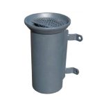 POSACENERE CILINDRICO PER FISSAGGIO A MURO