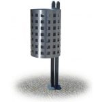 CESTINO IN LAMIERA FORATA IN ACCIAIO INOX