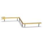 Percorso Di Equilibrio In Pino Scandinavo L600 x H35