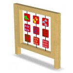 Pannello Per Attività Sensoriale e Di Relazione 128 x 9 H110 cm - immagine 2