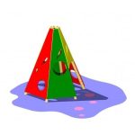 Tenda Indiana Realizzata Mediante Assemblaggio Di 6 Pannelli