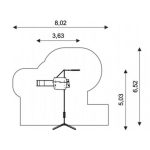 Torre Completa Di Scivolo Con Pista In Acciaio Inox E Altalena - immagine 3