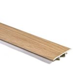 GIUNTO DI DILATAZIONE - PROFILI DI FINITURA PER PAVIMENTI VEROLEGNO E LAMINATO – MISURA 38 X 8 X 900MM - COLORE ROVERE SCURO