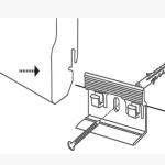 CONF. 50 PZ CLIP PER FISSAGGIO BATTISCOPA