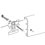 CONF. 100 PZ CLIP PER FISSAGGIO BATTISCOPA