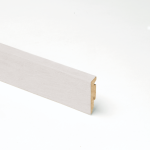 CONF. 10 PZ BATTISCOPA SQUADRATO MDF FINITURA ROVERE DECAPATO